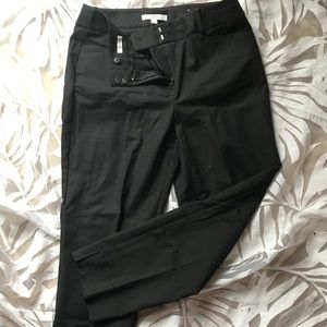 LOFT Black Tapered Trousers
